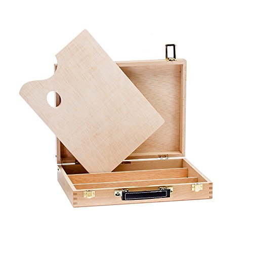 Lienzos Levante Caja de Pinturas Vacia, Madera de Haya, 5-L, 39x31x70 cm