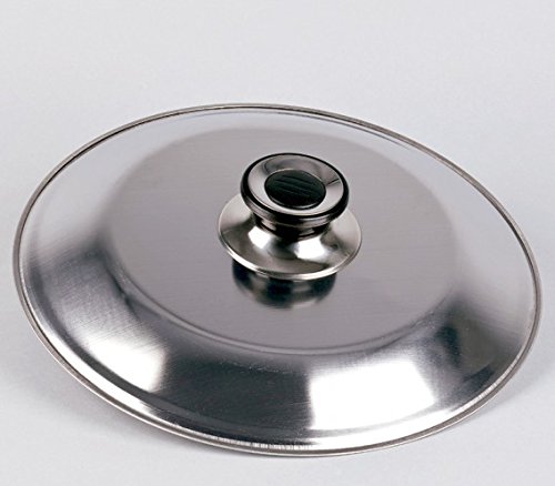 Lifestyle - Tapa volteatortillas INOX - 30 cm