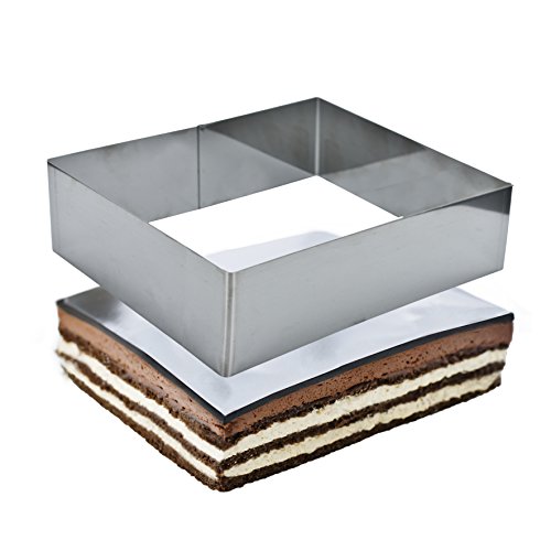 Lily cook kp5349 Marco pastelero Rect ngulo Acero Inoxidable Plata 25 x 16 x 5,10 cm