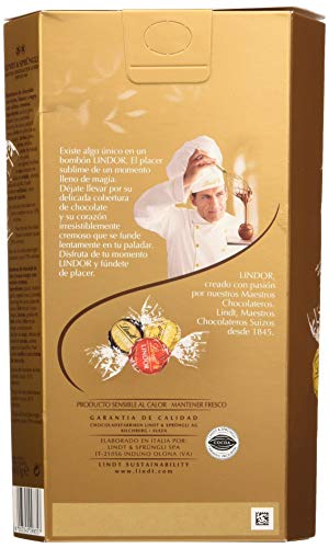 Lindt Cornet Caja de Bombones Surtidos, 600g, Pack de 1