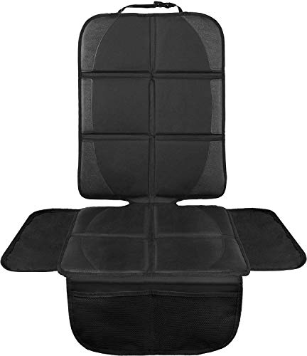 LIONSTRONG - Protector seguro para asiento infantil - Protege tu coche - Fundas para sillas de coche - ISOFIX (negro)