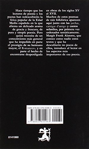 Lírica española de tipo popular: Edad Media y Renacimiento (Letras Hispánicas)