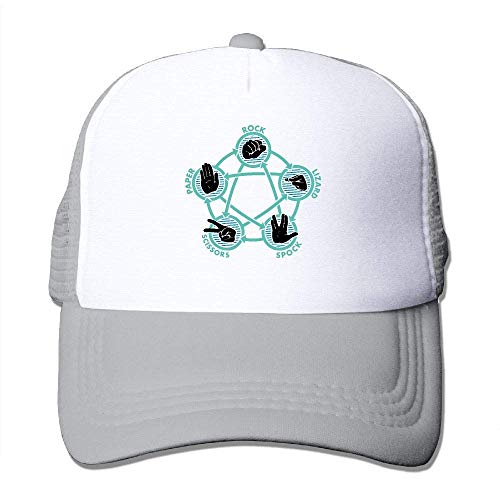 LLeaf Gorra de béisbol clásica, Piedra, Papel, Tijera, Lagarto Spock, Sombreros de Golf, Cuatro Estaciones