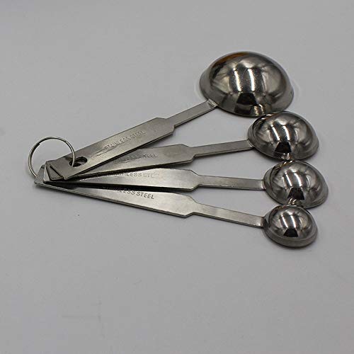 LLS Acero Inoxidable Cuchara Dosificadora Hogar, Ideal For Cocinar Cucharadita De Bicarbonato De Tareas De Preparación De Obras HuiShao-0801