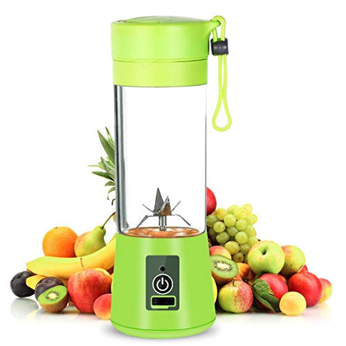 Local Makes A Comeback  - Recargable Juice Blender con USB，Mini Batidora Portátil,Juicer Cup with Updated 6 Blades