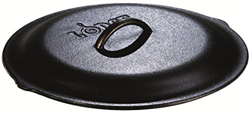 Lodge L10CF3 5 Quart Cast Iron Covered Deep Skillet by