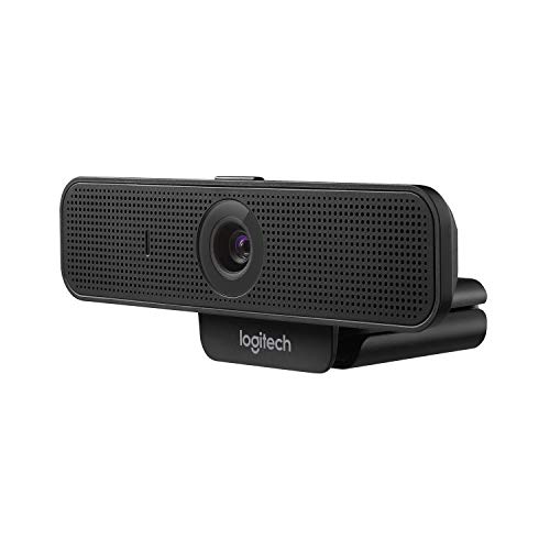 Logitech C925e Business Webcam, Video-Llamadas HD 1080p/30fps, Corrección de Iluminación Automática, Enfoque Automático, Sonido Nitído, Skype Business, WebEx, Lync, Cisco, PC/Mac/Portátil/Macbook