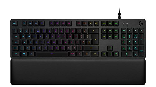 Logitech G513 Carbon RGB Mechanical Gaming Keyboard - Carbon - ESP - USB - N/A - MEDITER - G513 Tactile Switch