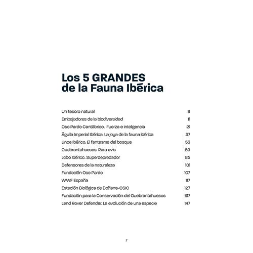 Los 5 grandes de la fauna ibérica