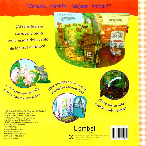 Los tres cerditos (Libro carrusel)