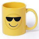 LOTE DE 10 TAZAS de ceramica dibujos de emoticonos-para tomar cafe, Tazas Infantiles. Regalos para Niños y niñas Cumpleaños y Detalles de Comuniones. tazas originales varios modelos