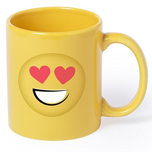 LOTE DE 10 TAZAS de ceramica dibujos de emoticonos-para tomar cafe, Tazas Infantiles. Regalos para Niños y niñas Cumpleaños y Detalles de Comuniones. tazas originales varios modelos