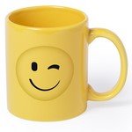 LOTE DE 10 TAZAS de ceramica dibujos de emoticonos-para tomar cafe, Tazas Infantiles. Regalos para Niños y niñas Cumpleaños y Detalles de Comuniones. tazas originales varios modelos