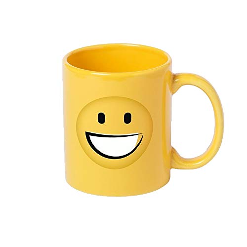 Lote de 8 Tazas en cerámica Diseño Emoticonos. Tazas Infantiles para un Desayuno Especial para los niños. Regalos Originales para cumpleaños, comuniones, bautizos.