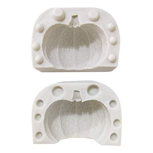 LQH 3D de la Calabaza de Silicona Torta de la Pasta de Chocolate del Molde de Sugarcraft Que adorna el Molde de la hornada de Bricolaje (Size : 1)