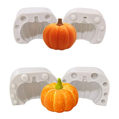 LQH 3D de la Calabaza de Silicona Torta de la Pasta de Chocolate del Molde de Sugarcraft Que adorna el Molde de la hornada de Bricolaje (Size : 1)