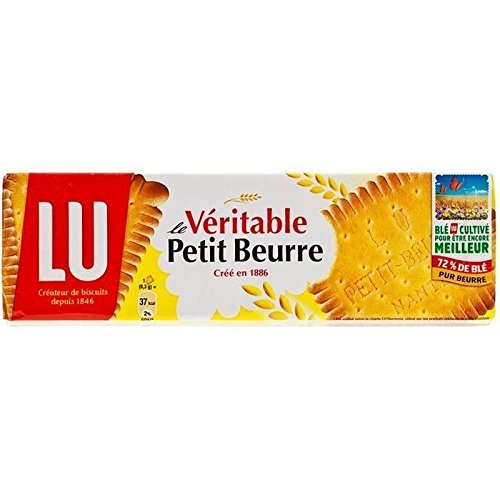 Lu Le Verdadera Petit Beurre Galletas 200g (Paquete de 6)