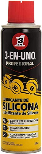 Lubricante de Silicona - 3-EN-UNO Profesional 250ml- Pack de 2 unidades