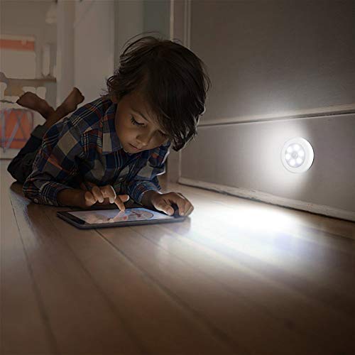 Luces de sensor de movimiento ZEEFO, luces de noche LED a pilas, luces de armario para guardar en cualquier lugar, luces de escalera, luces de pared para pasillo, baño, dormitorio, cocina