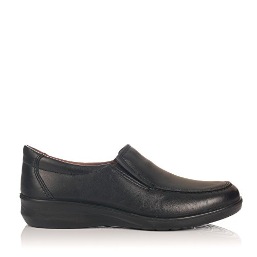 LUISETTI 0302 Zapato Profesional Piel Mujer Negro 39