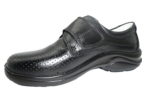 LUISETTI Berlin 0025 Zapato Sanitario Y HOSTELERIA Unisex-Adulto Negro 39