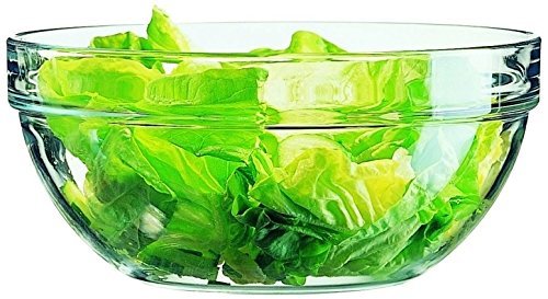 Luminarc Apilable - Ensaladera, 23 cm, transparente