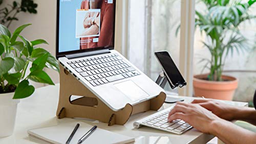 Lüp Lupstand Laptop Stand Basico Plastic-Free Sustainable Recycled Carton lup