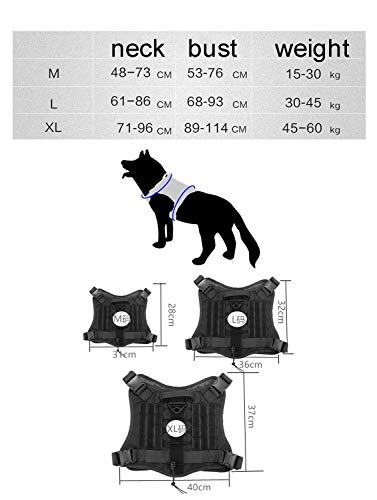 LVMEIHUA Perro de Caza de Saddle Bag Mochila, 2 Bolsillos Laterales con Buena Capacidad Perro del Paquete Bolsa de sillín, Medio y Grande 30x25cm Mochila del Recorrido del Perro Que acampa yendo