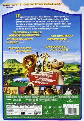 Madagascar 2: Escape África [DVD]