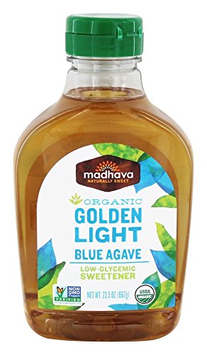 Madhava - Agave azul claro de oro orgánico - 23.5 oz.