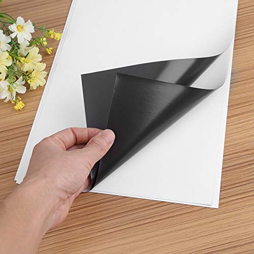 Magnética de papel A4 - Impresión de inyección de tinta magnética hoja A4 5pcs flexible for imprimir imán de papel de alta calidad