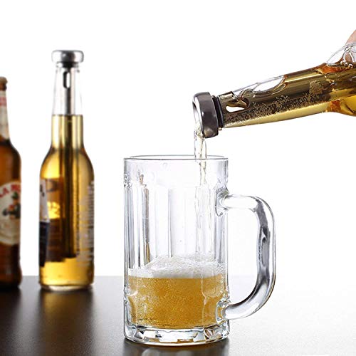 Malayas - 2 unidades de enfriador de cerveza portátil instantánea de acero inoxidable para bebidas de cerveza, ideal para bar, fiestas, barbacoas al aire libre, favoritos de los hombres