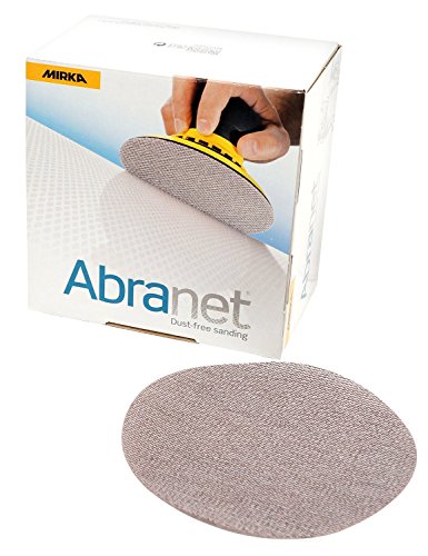 Malla abrasiva velcro Mirka ABRANET DISCOS 150mm 240 (Caja con 50 unidades)