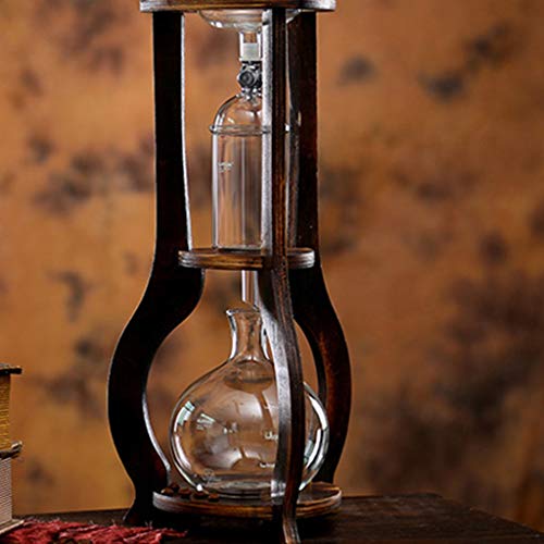 Máquina de Café Ice Drip Coffee Pot Home Glass Hielo de café Coffee Drip Pot - Transparente Lostgaming