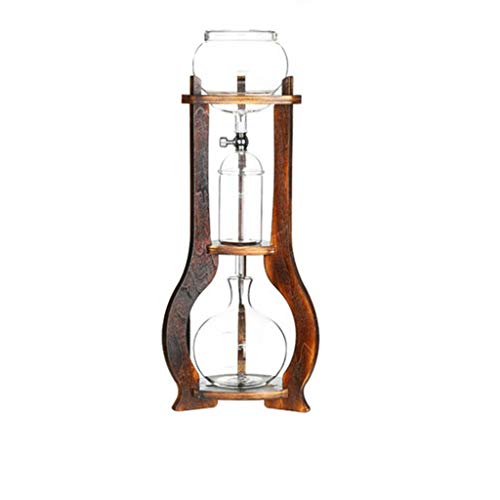 Máquina de Café Ice Drip Coffee Pot Home Glass Hielo de café Coffee Drip Pot - Transparente Lostgaming