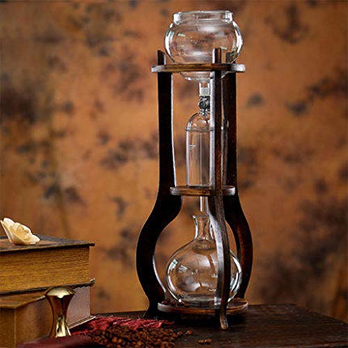 Máquina de Café Ice Drip Coffee Pot Home Glass Hielo de café Coffee Drip Pot - Transparente Lostgaming