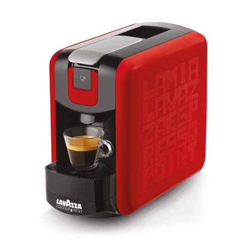 Máquina EP Mini Red para cápsulas expreso Point Lavazza + 100 °Cápsulas, Lavazza originales homenaje