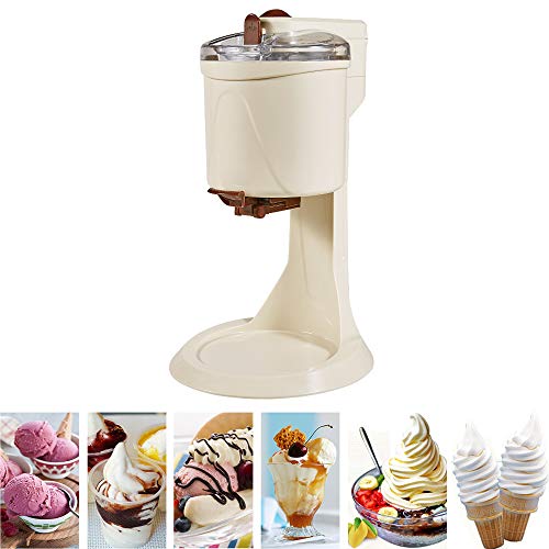 Máquina para Hacer Helados Helado 2 En 1, Yogurt Congelado, Máquina para Hacer Paletas De Sorbete con Boquilla Fácil De Ingredientes, Congelador De Doble Pared para Familias, Niños Y Adultos