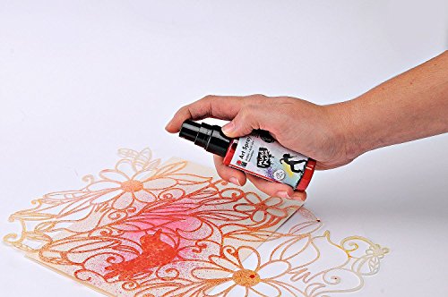 Marabu Art Spray, Acrylic Spray 50 ml, 1209 05, Color 123 Peperoni/Chilli