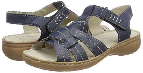 Marco Tozzi Premio 28900, Sandalias de Talón Abierto para Mujer, Azul (Navy), 40 EU