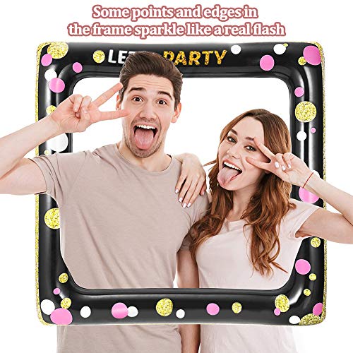 Marcos Photocall Inflable, Marco Inflable Photo Booth Props Party Para Cumpleaños Boda Nupcial Ducha Baby Shower Foto de Graduación Playa Piscina