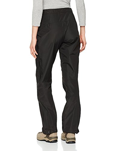 Marmot Wm's Eclipse Pant Pantalones Impermeables, Pantalones De Lluvia, Prueba De Viento, Transpirables, Mujer, Black, M