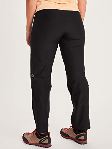 Marmot Wm's Minimalist Pant Impermeables, Pantalones De Lluvia, Prueba De Viento, Transpirables, Mujer, Black, S