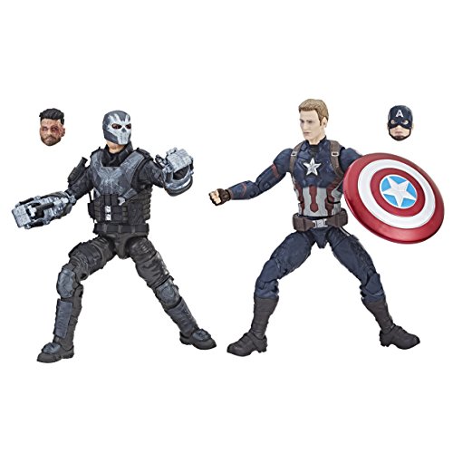 Marvel 10 Aniversario - Pack 2 Figuras de acción Capitán América & Crossbones