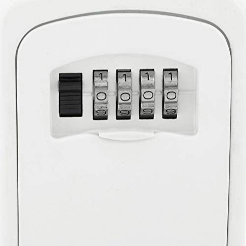 MASTER LOCK Caja fuerte para llaves [Mediana] [Montaje mural] [Blanco] - 5401EURDCRM - Caja de seguridad