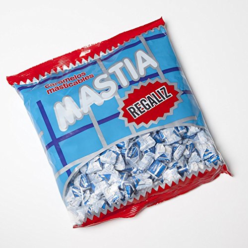 Mastia Caramelo masticable sabor Regaliz 1 Kg