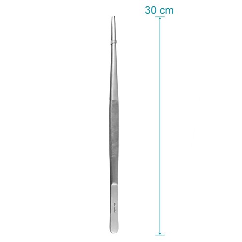 May Pinza para Servir - Pinzas de Cocina - Pinzas para Carne - Longitud: los 30 cm - Acero Inoxidable