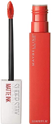 Maybelline New York - Superstay Matte Ink, Pintalabios Mate de Larga Duración, Tono 25 Heroine