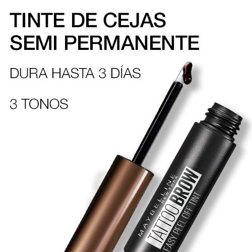 Maybelline New York - Tattoo Brow Tinte de Cejas Larga Duración, Tono 01 Light - 4,6 g