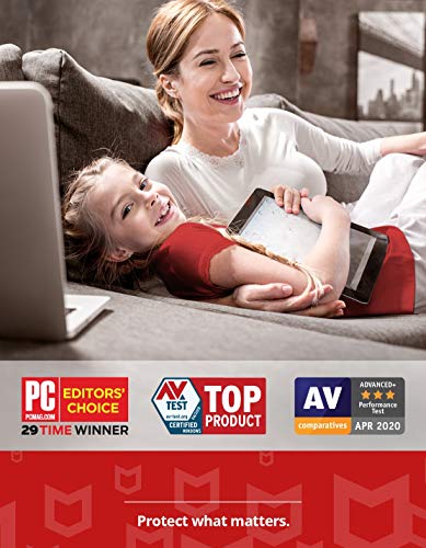 McAfee Total Protection 2020, 3 Dispositivos, 1 Año, Software Antivirus, Seguridad de Internet, Manager de Contraseñas, Seguridad Móvil, Compatible con PC/Mac/Android/iOS, Edición Europea, Descargable